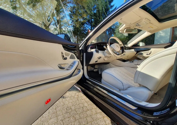 Mercedes-Benz Klasa S cena 405000 przebieg: 35000, rok produkcji 2017 z Ogrodzieniec małe 232
